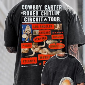 Cowboy Carter Tour For Fan 2 Sided Shirt C1049