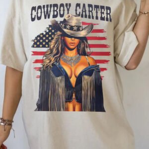 Retro Cowboy Carter Tour For Fan Shirt C1004