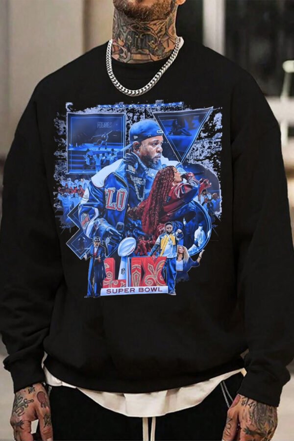 Kendrick Lamar Super Bowl Tee K001 - Image 2