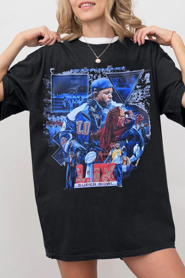 Kendrick Lamar Super Bowl Tee K001 - Image 4