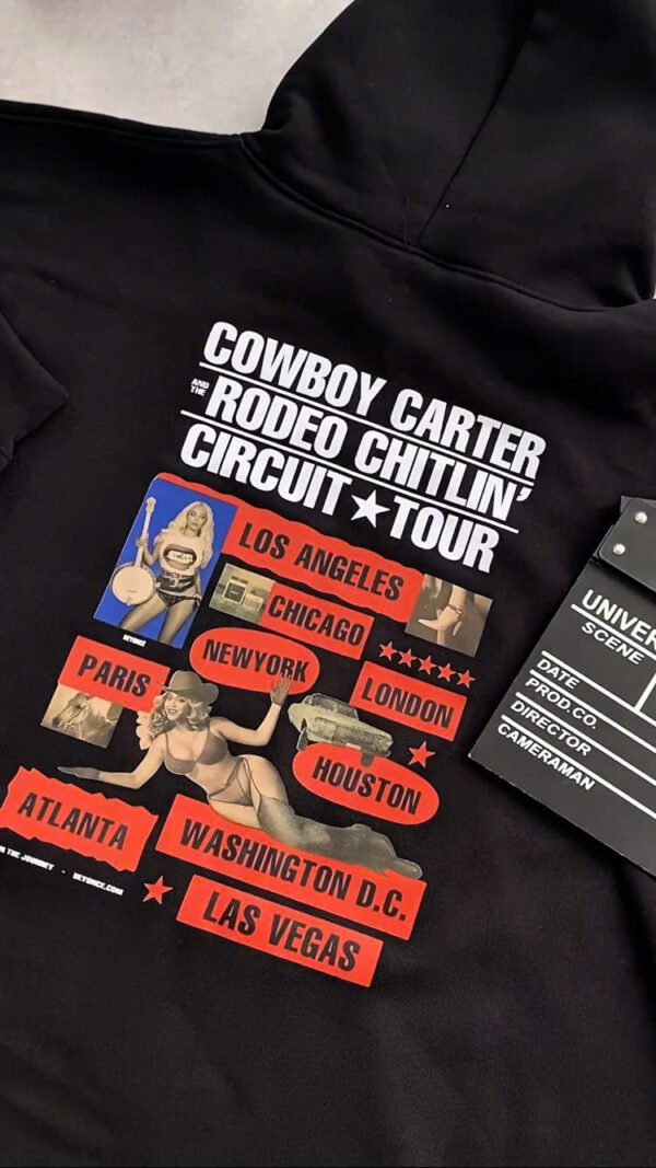 Cowboy Carter Tour For Fan 2 Side Printed Shirt C1005 - Image 3