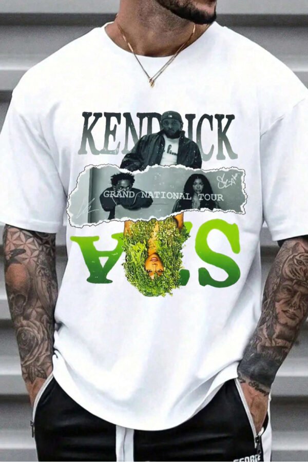 Grand Nation Tour Luther Kendrick Sza Tee K017 - Image 3