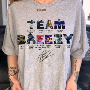 Team Chris Brown Tour Breezy Bowl XX Vintage Shirt