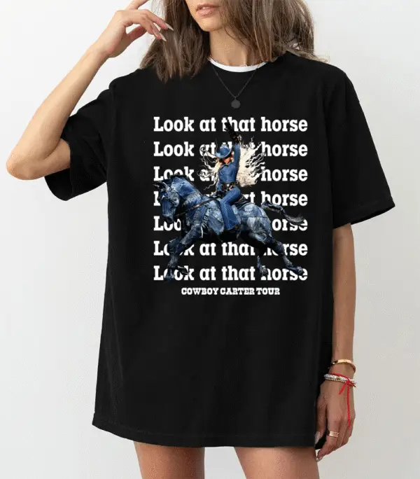 Look At That Horse Shirt C1021 - Image 3