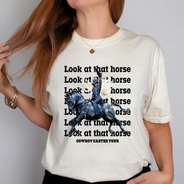 Look At That Horse Shirt C1021 - Image 4
