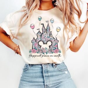 Happiest Place on Earth Princess Inspired Shirt