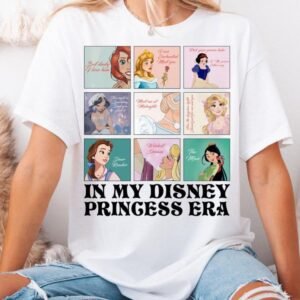 Retro In My Disney Princess Eras Tour Shirt