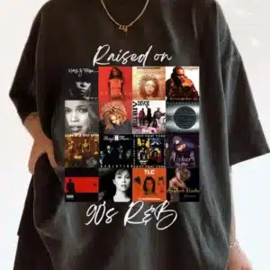 Raised On 90s R&B Album Cover Shirt