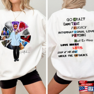 Vintage Chris Brown 2 Sided Shirt