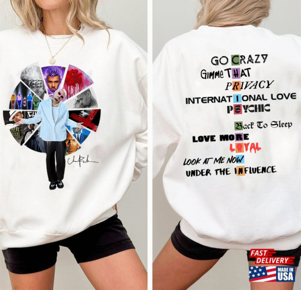 Vintage Chris Brown 2 Sided Shirt