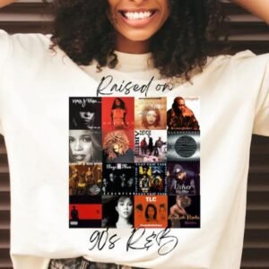 Raised On 90s R&B Album Cover Shirt