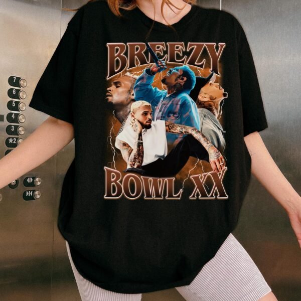 Chris Brown Tour Breezy Bowl Vintage Shirt
