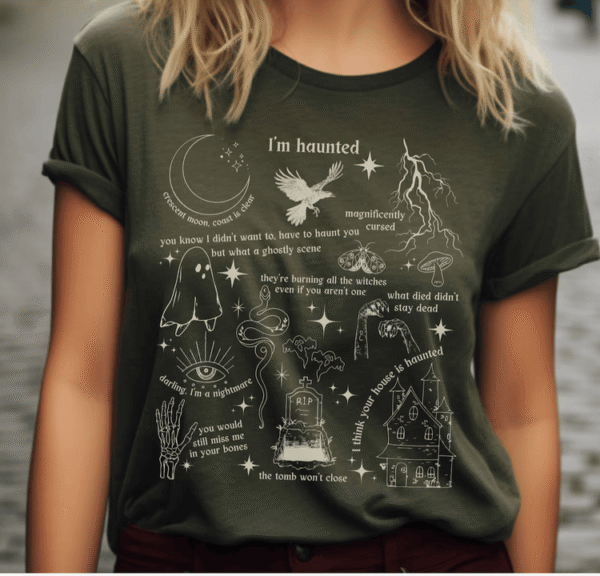 Taylor Swift I'm Haunted Halloween Version Shirt