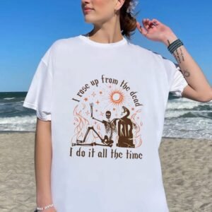 Rose Up From The Dead Halloween Shirt