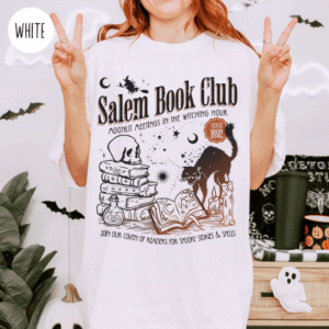 Salem Book Club Halloween Shirt