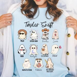 Taylor Swift Ghost Albums Halloween Shirt