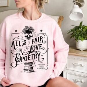 Taylor Swift All's Fair In Love & Poetry Halloween Shirt