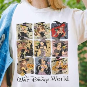 Halloween Disney Princess Shirt