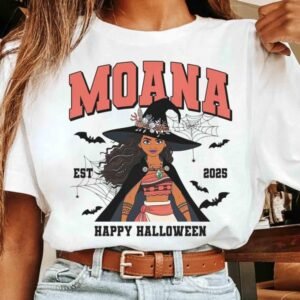 Halloween Moana Princess Witches Shirt