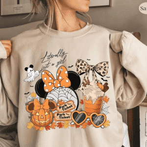 Literally Just A Girl Halloween Shirt