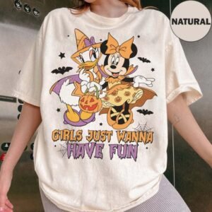 Minnie Witch Pumpkins Halloween Shirt