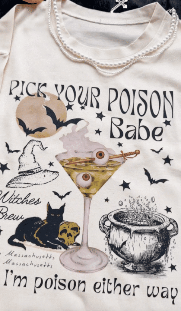Pick Your Poison Halloween Shirt