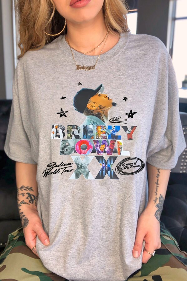 Breezy CB Special in 20th Anniversary Shirt - Image 5