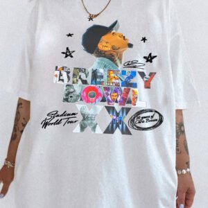 Breezy CB Special in 20th Anniversary Shirt