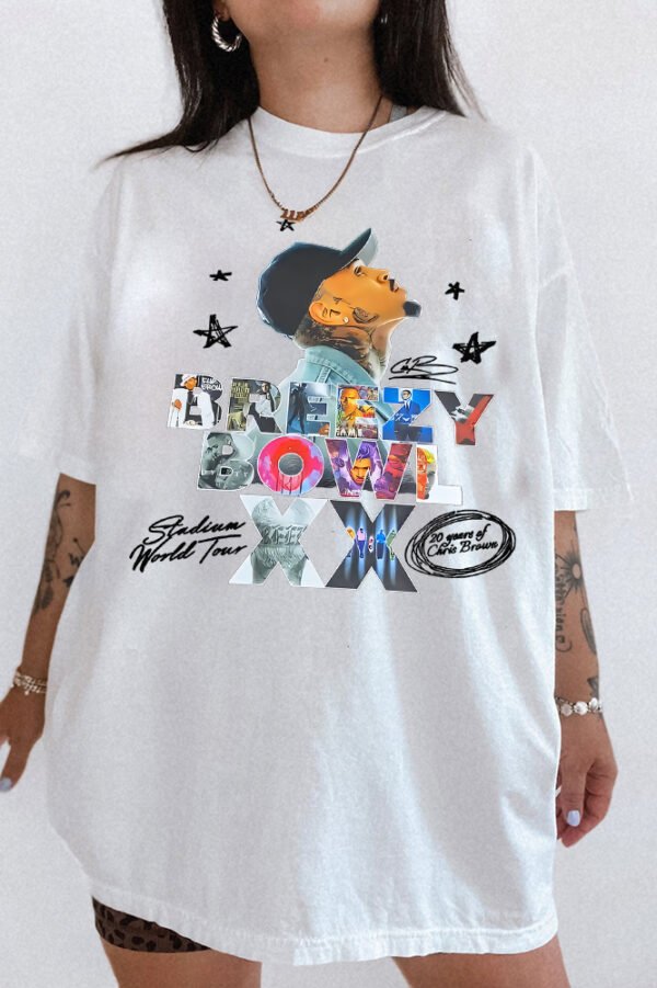 Breezy CB Special in 20th Anniversary Shirt