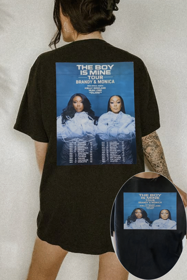 The Boy Is Mine Music Tour Two-sided Shirt