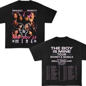 The Boy Is Mine Tour Two-sided Shirt