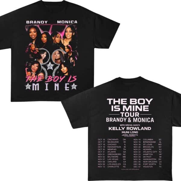 The Boy Is Mine Tour Two-sided Shirt