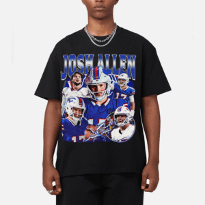 Vintage Josh Allen Bills Football Fan Shirt