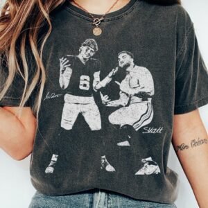Jaxson Dart Cam Skattebo Retro Football Fan Shirt