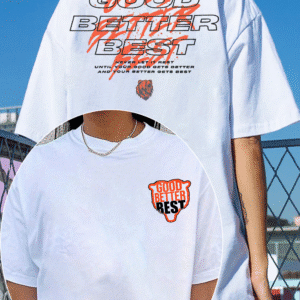 Good Better Best Bear Down Two-sided Football Fan Shirt