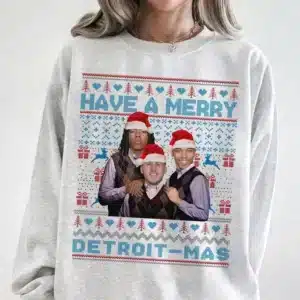 Have A Merry Detroit-Mas Funny Football Fan Shirt