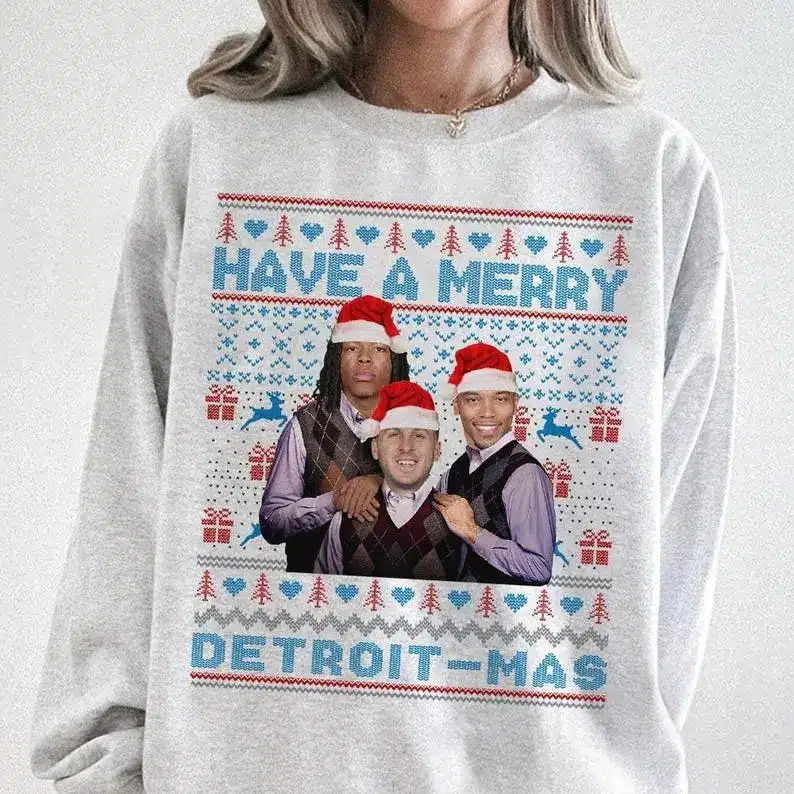 Have A Merry Detroit-Mas Funny Football Fan Shirt