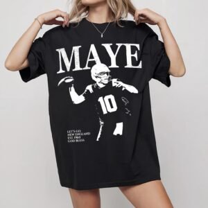 Maye Vintage New England Football Fan Shirt