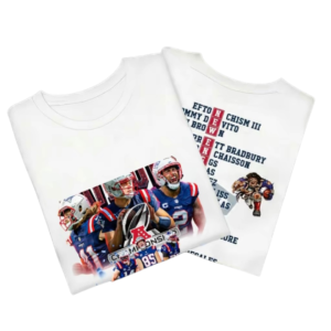Go Patriots Two-sided Football Fan Shirt