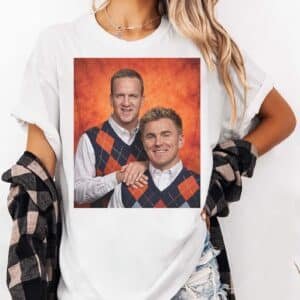 Nix & Manning Step Bros Denver Football Fan Shirt