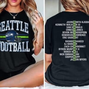 Seattle Football Champs 2026 Two-sided Fan Shirt