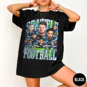 Seattle Champion Bootleg Football Fan Shirt