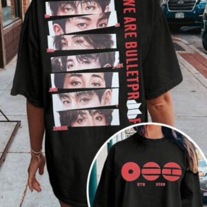 We Are Bulletproof Two-sided Fan Shirt