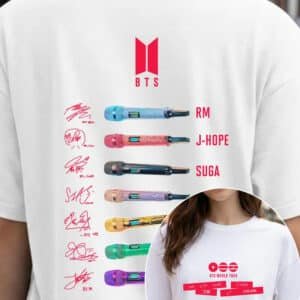 BTS Arirang Tour Two-sided Concert For Fan Shirt