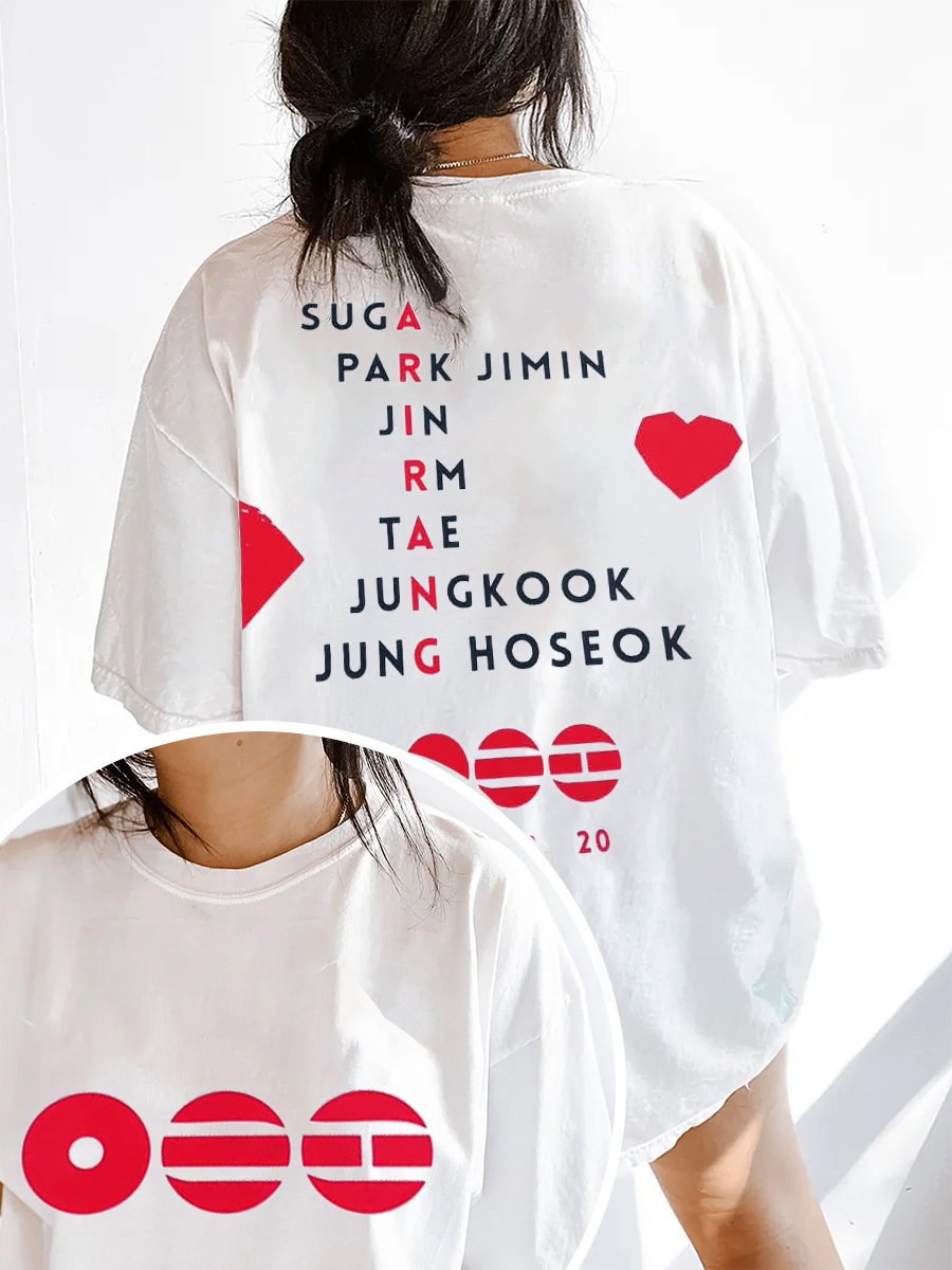 BTS Arirang Two-sided Concert For Fan Shirt