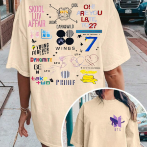 BTS Comeback Two-sided Concert For Fan Shirt