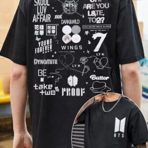 BTS Two-sided Concert For Fan Shirt