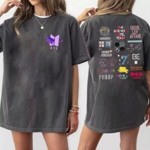 BTS Full Album Two-sided Concert For Fan Shirt