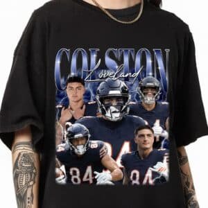 Colston Loveland Bootleg Football Fan Shirt