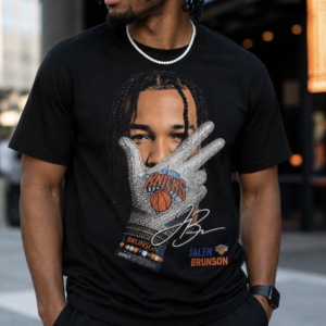 Retro Jalen Brunson Basketball Fan Apparel